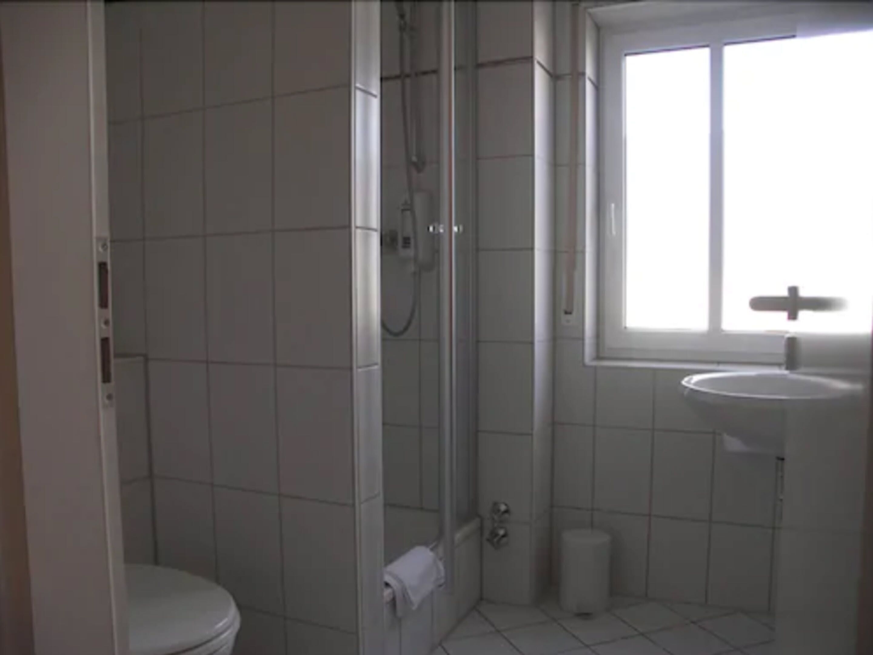 Bathroom | Shower, hair dryer, towels, soap