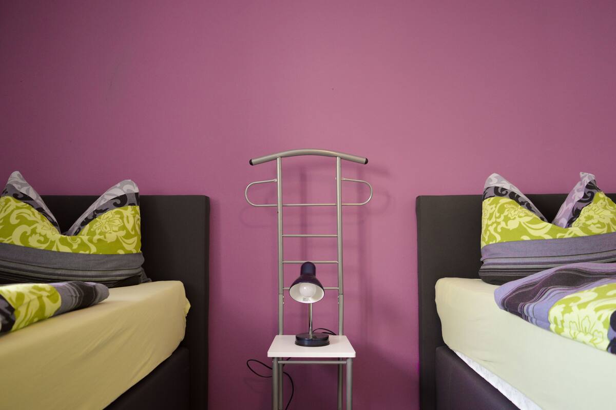 Comfort Double or Twin Room, 2 Single Beds, Garden View