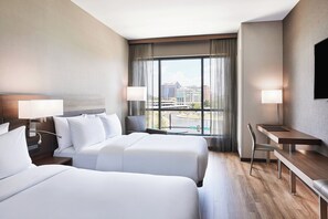 Pillow-top beds, in-room safe, desk, blackout curtains - AC Hotel by Marriott Huntsville Downtown (Huntsville)