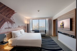 Executive Suite, 1 Double Bed with Sofa bed, Lagoon View | Hypo-allergenic bedding, down duvets, Select Comfort beds, minibar