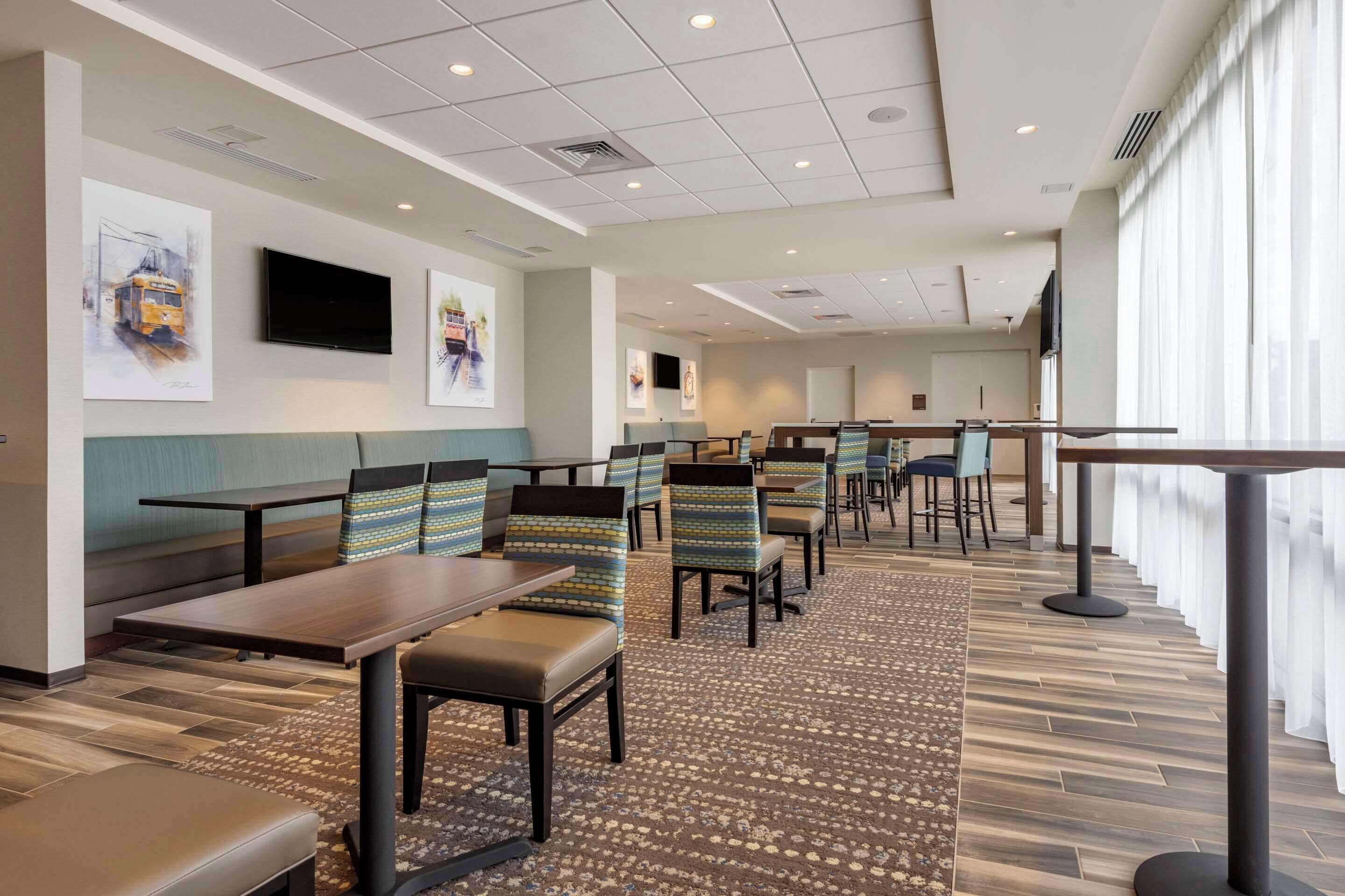 Free daily on-the-go breakfast 