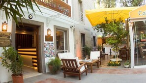 Fachada de la propiedad