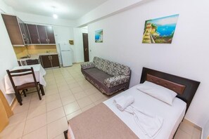 Double Room, 1 Bedroom, Kitchen