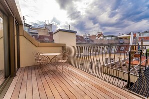 Suíte estúdio superluxo | Terraço/pátio