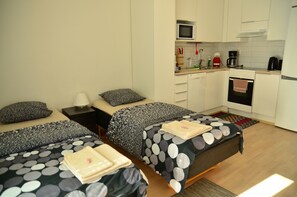 Standard-Studio, 2 Einzelbetten, Nichtraucher | Wohnbereich