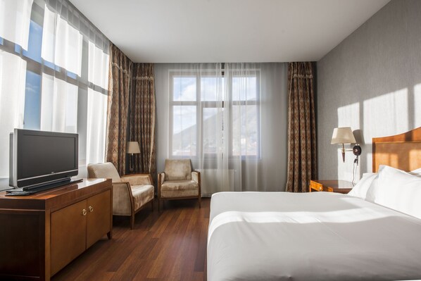 Familjesvit | 1 sovrum, sängtillbehör av högsta kvalitet och minibar