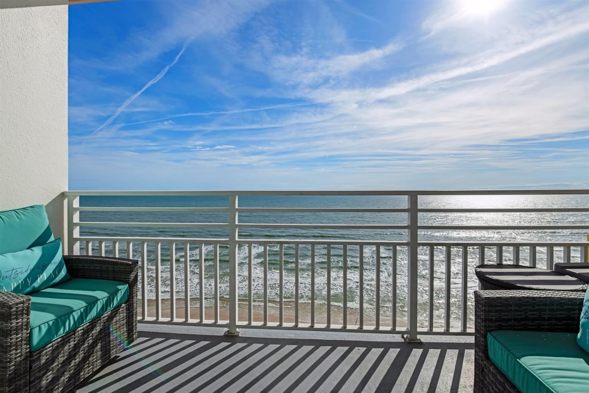 Accommodatie ligt op het strand