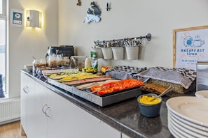 Kontinental frokost er inkludert hver dag
