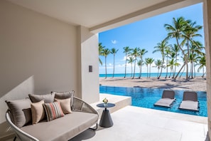 Club Ocean Front Junior Suite Swim Up King | 客房景观