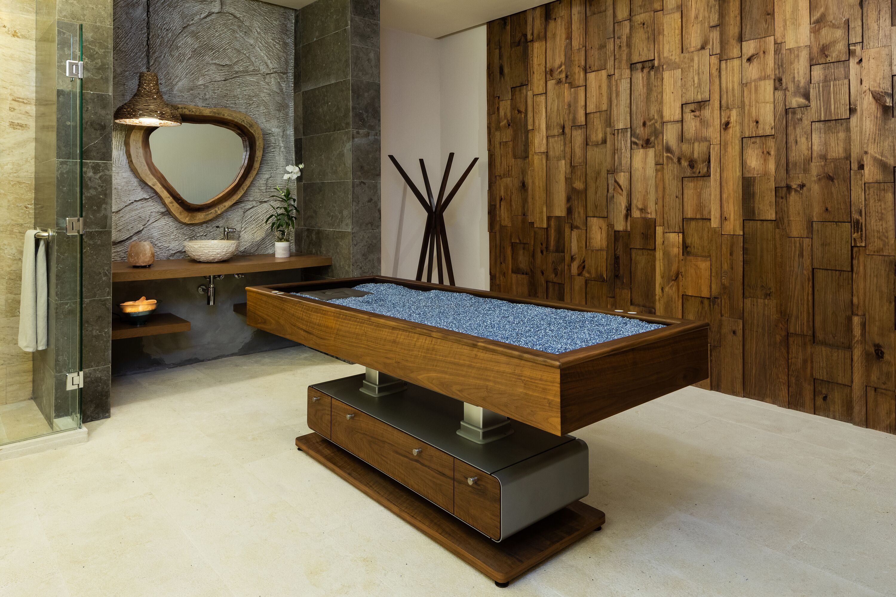 Behandlungsräume für Paare, Sauna, Whirlpool, Dampfbad