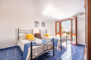 Apartemen, 2 kamar tidur | Teras/patio