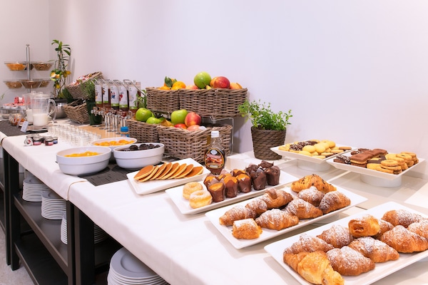 Daily buffet breakfast (EUR 10 per person)