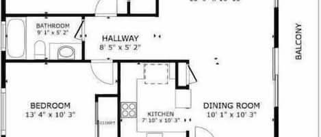 House, Multiple Beds, Mountain View (Silver Spring Chalet) | Floor plan