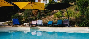 Fantastique maison de vacances avec piscine privée et vue magnifique sur la Dordogne
