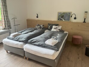 2 間睡房、Wi-Fi、床單