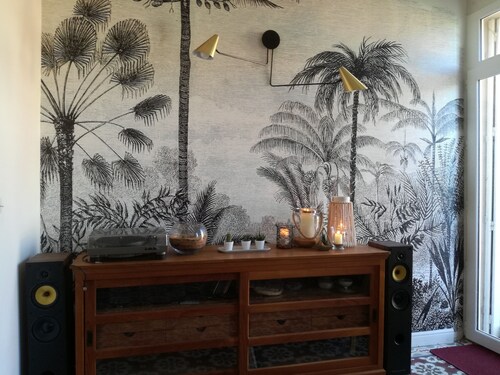 Chambre climatisée Salle de bain privée Garage Petit-déjeuner