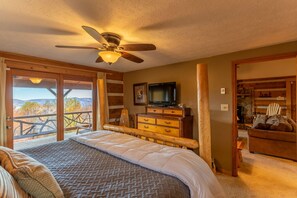 2 bedrooms, free WiFi, bed sheets - Silverleaf - 30 Mile View, Hot Tub, Close to ASU (Zionville)