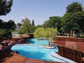 Uitzicht vanuit accommodatie