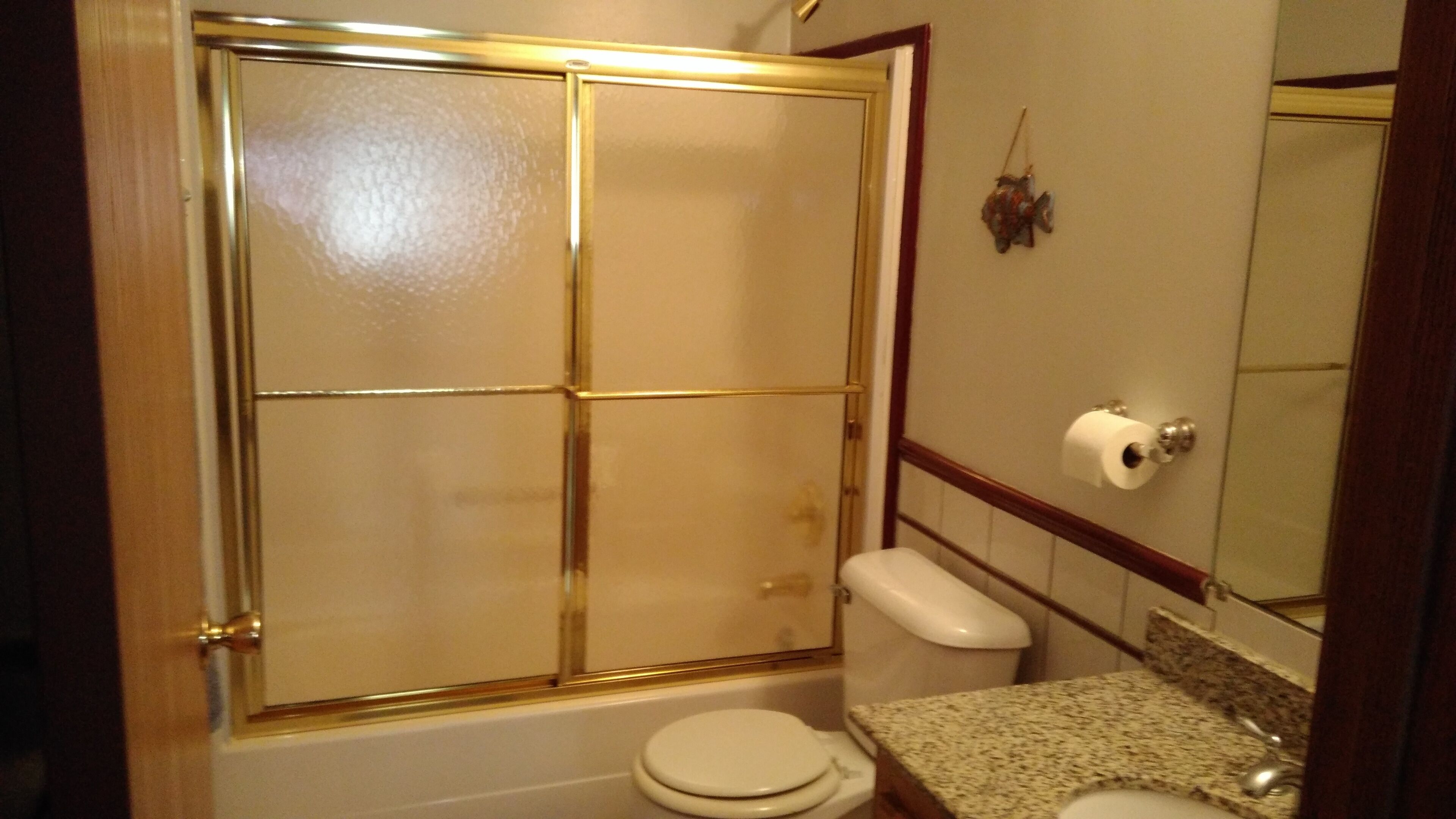 Towels, soap, toilet paper