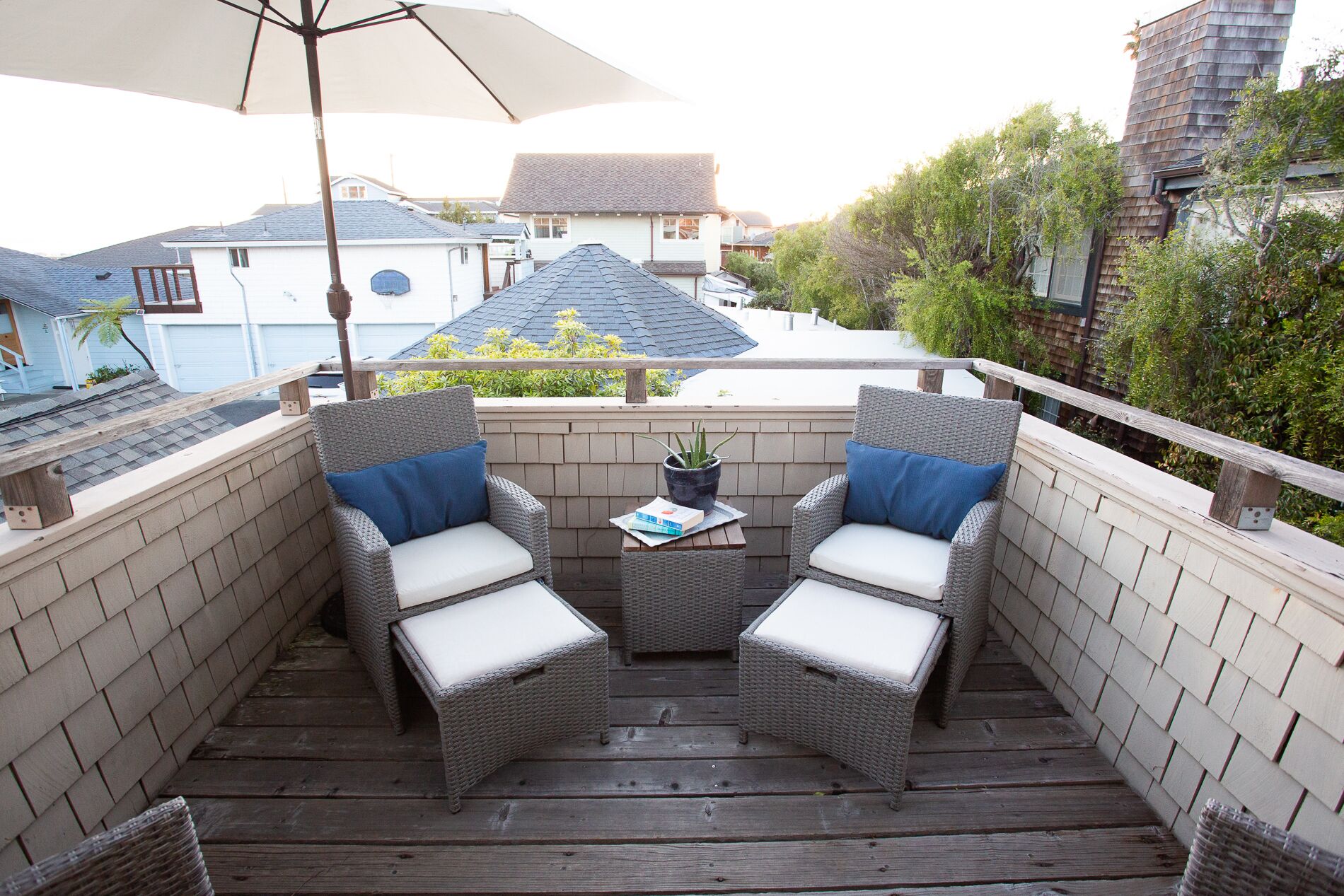 Balcony off Master
