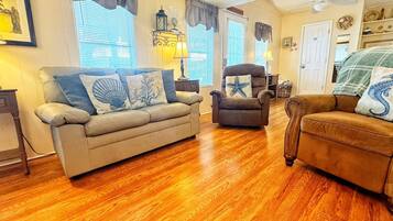 Smart-TV, DVD-Player, Bücher, Videothek