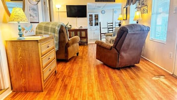 Smart-TV, DVD-Player, Bücher, Videothek