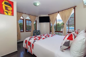 Double Room, Non Smoking, City View | Blackout drapes, free WiFi - Hotel Elvita Spa (Baños de Agua Santa)