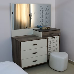 Blackout drapes, soundproofing, free WiFi, wheelchair access