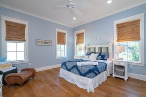 4 bedrooms, in-room safe, iron/ironing board, travel crib