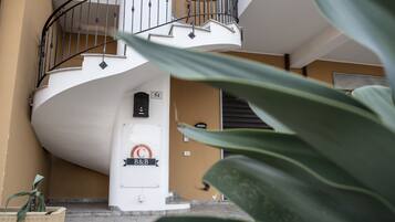 Facciata della struttura