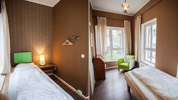 Soundproofing, WiFi (free), bed sheets
