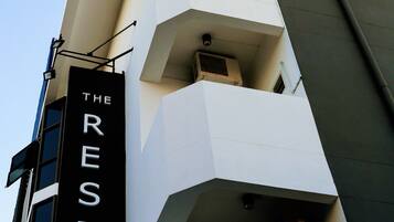 Fassade der Unterkunft