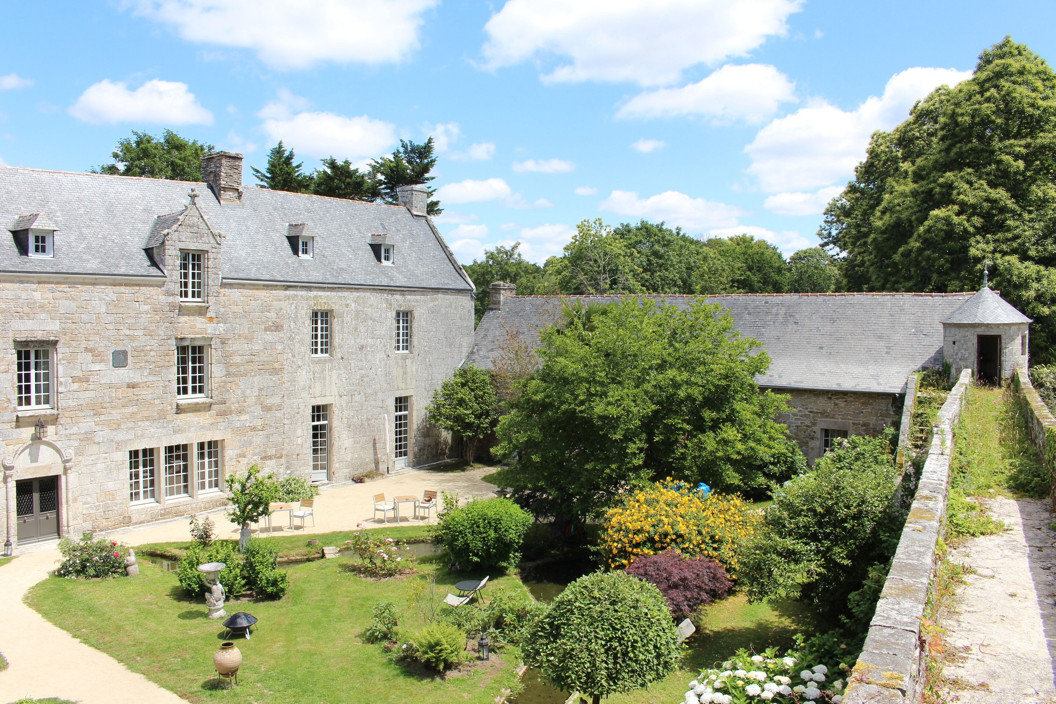 Façade de l’hébergement