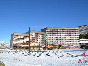 Exterior - Renovated ski-in studio, 4 people, Les Menuires (Les Menuires)