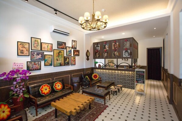 Sala de estar en el lobby