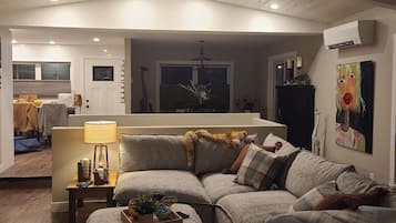 20-inch flat-screen TV with digital channels, TV, Netflix