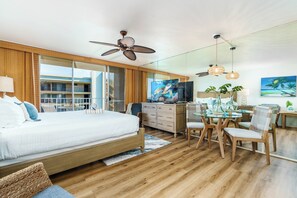 Iron/ironing board, free WiFi, bed sheets - Studio 7th Floor OCEAN VIEW Condo - Royal Kahana 702 (Lahaina)