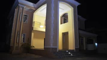 Front of property - evening/night