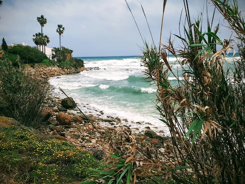 Beach front House with 4 bedrooms with pool near Sabinillas (Estepona)