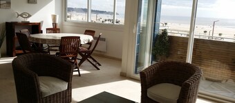 Appart Panoramablick aufs Meer am Strand 6 Personen St Georges Didonne