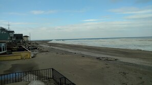 On the beach