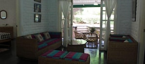 Sala de estar en el lobby