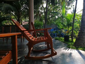 Terrace/patio - Viveka Inn Guest (Thissamaharama)
