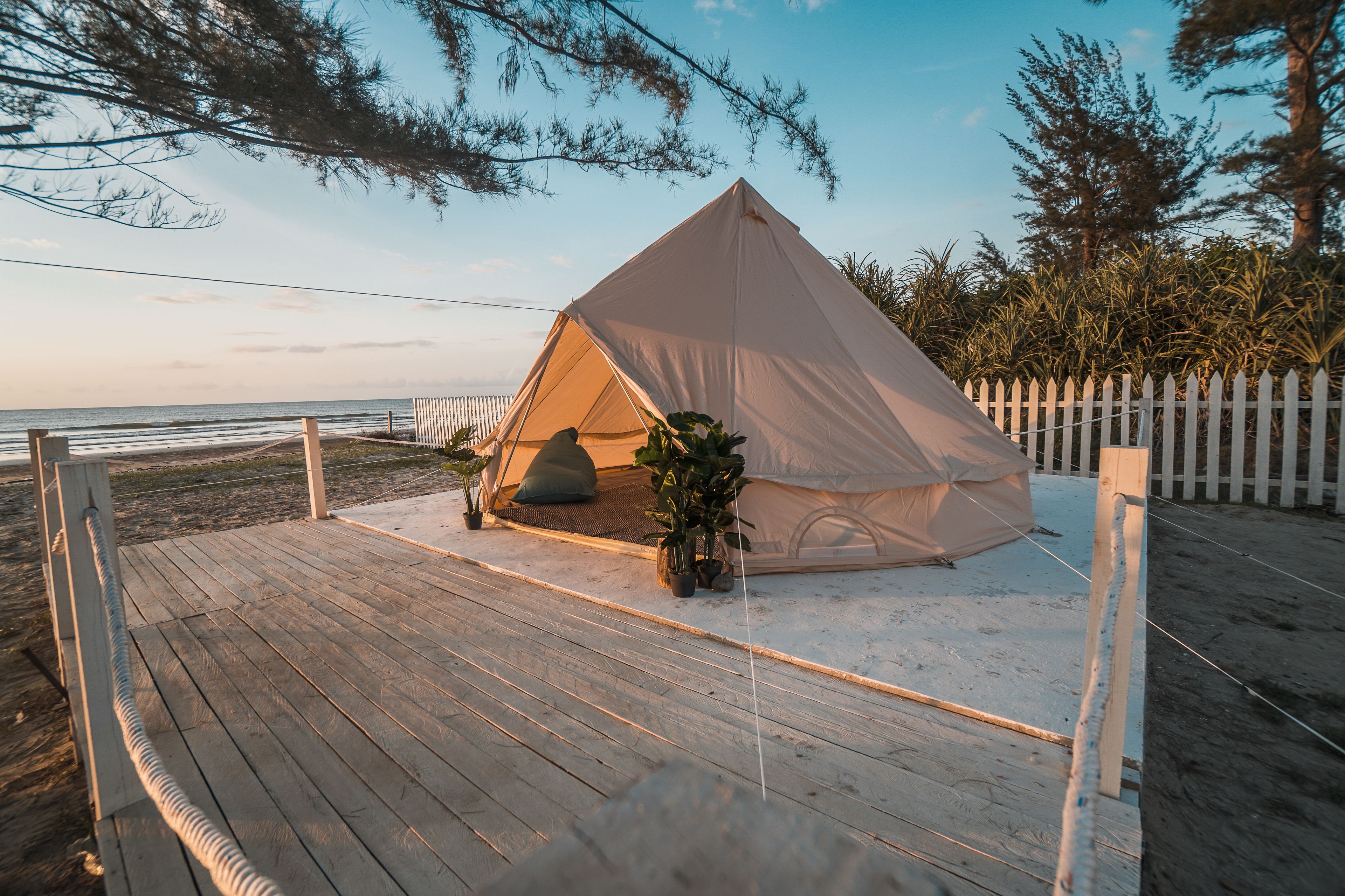 Romantisk telt | Eksteriør