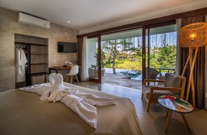 Premier Suite, Hill View | 1 bedroom, minibar, in-room safe, desk - The Hidden Paradise Ubud (Ubud)