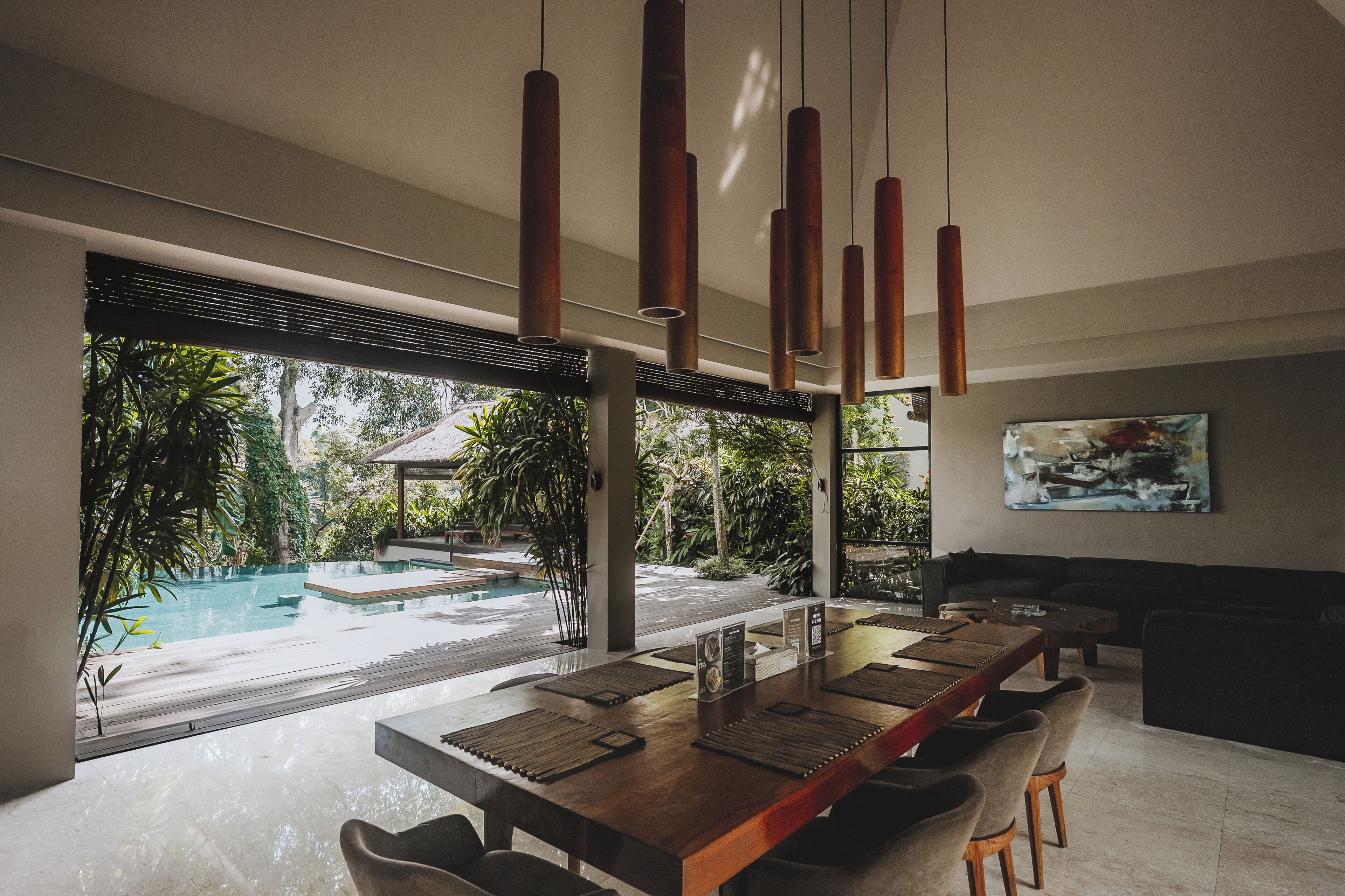 Luxury Villa, Patio, Valley View | Living area | Flat-screen TV