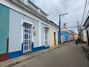 Façade de l’hébergement