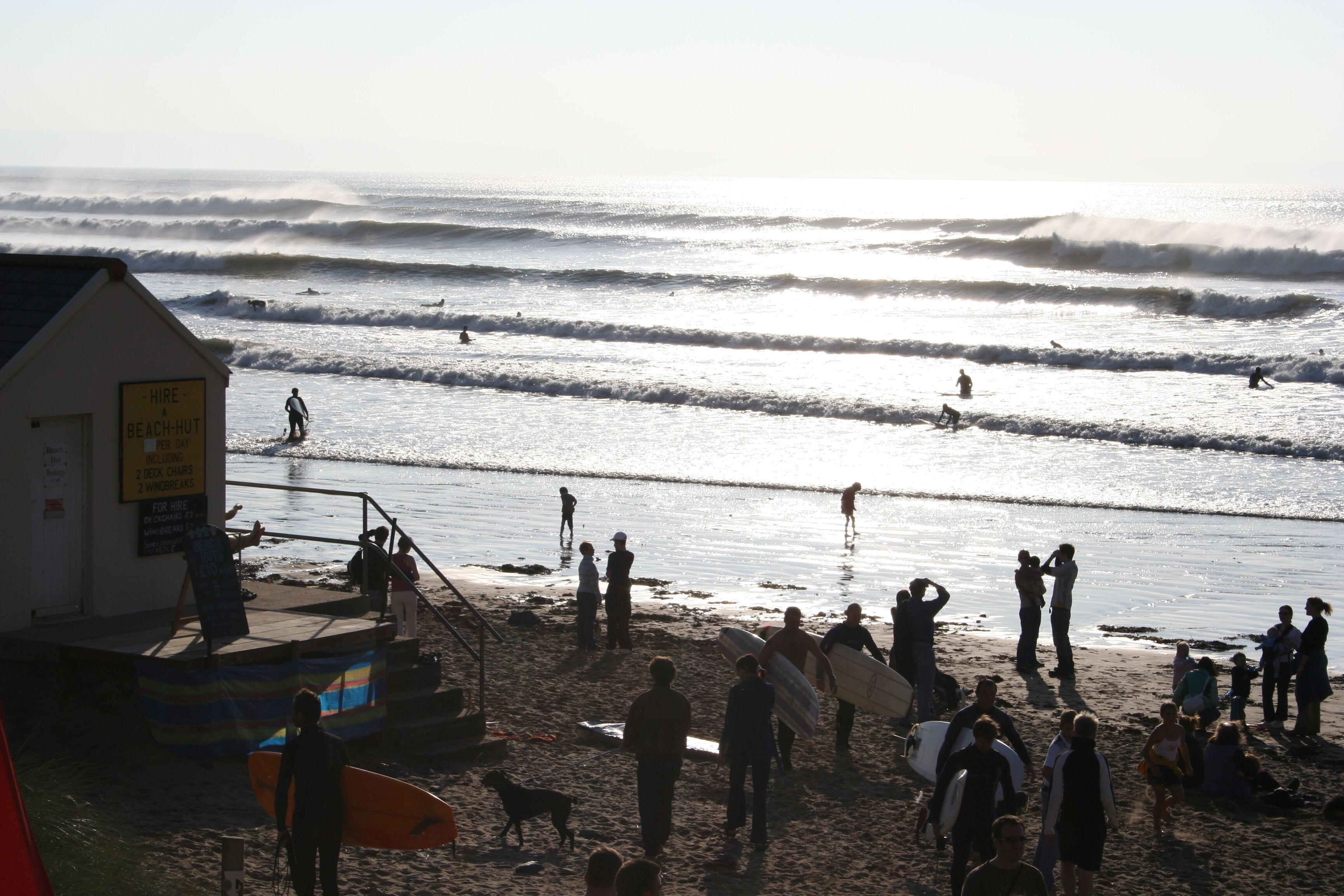 Surfing/boogie boarding