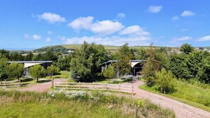 Fassade der Unterkunft