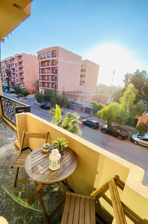 Comfort Apartment, 1 Bedroom, Non Smoking, Garden View | Terrace/patio - Foch Apartment (Marrakech)